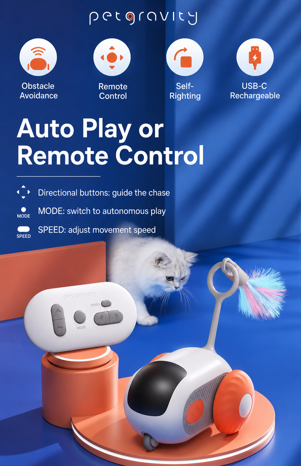 Remote and autonomous play modes